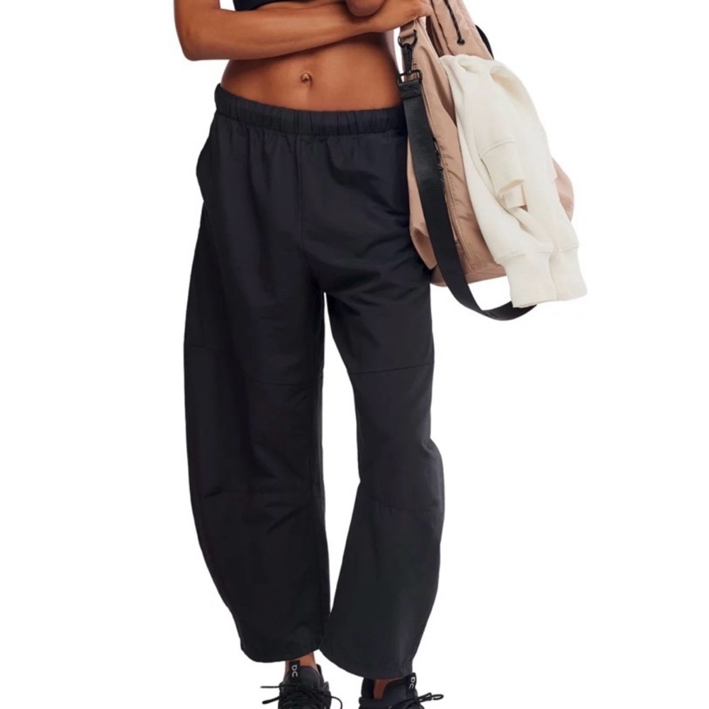 FP MOVEMENT GAME DAY BARREL PANT BLACK